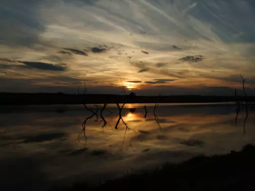 Horgászhely: Harangod-éri víztározó