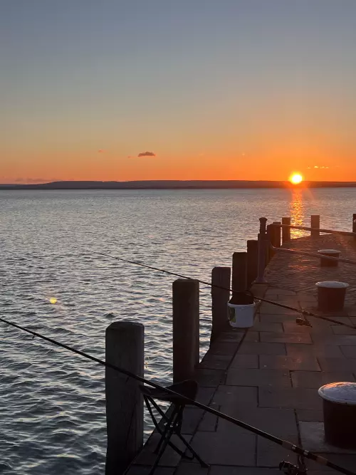 Horgászhely: Balaton, badacsonyi partszakasz