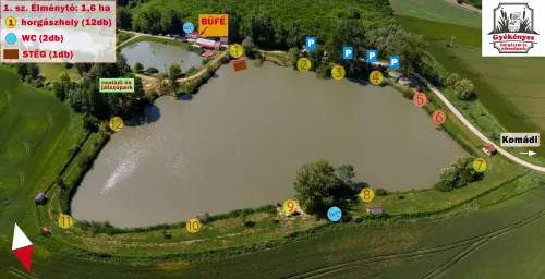 Gyékényes Horgásztó - Galéria kép