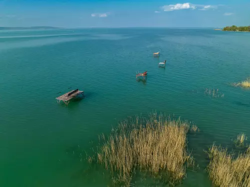 Balaton, szántódi partszakasz horgászhely képe – Szántód