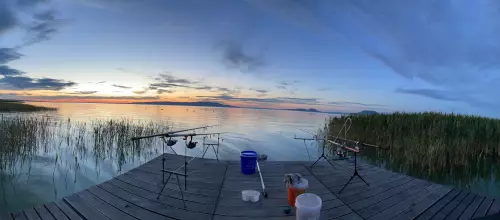 Horgászhely: Balatonfenyvesi partszakasz